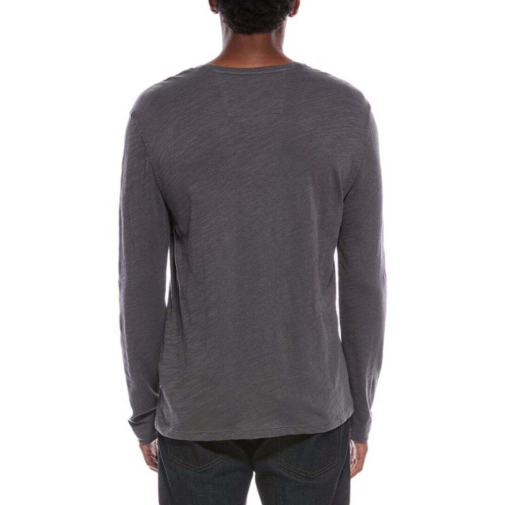 John Varvatos Mens  Leo T-Shirt, Grey - Picture 2 of 3
